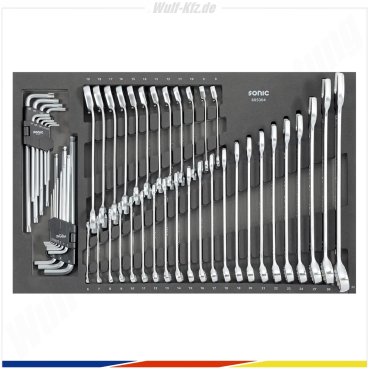 Sonic gefüllter Werkstattwagen NEXT S9 MOTORCYCLE / 325-​tlg.